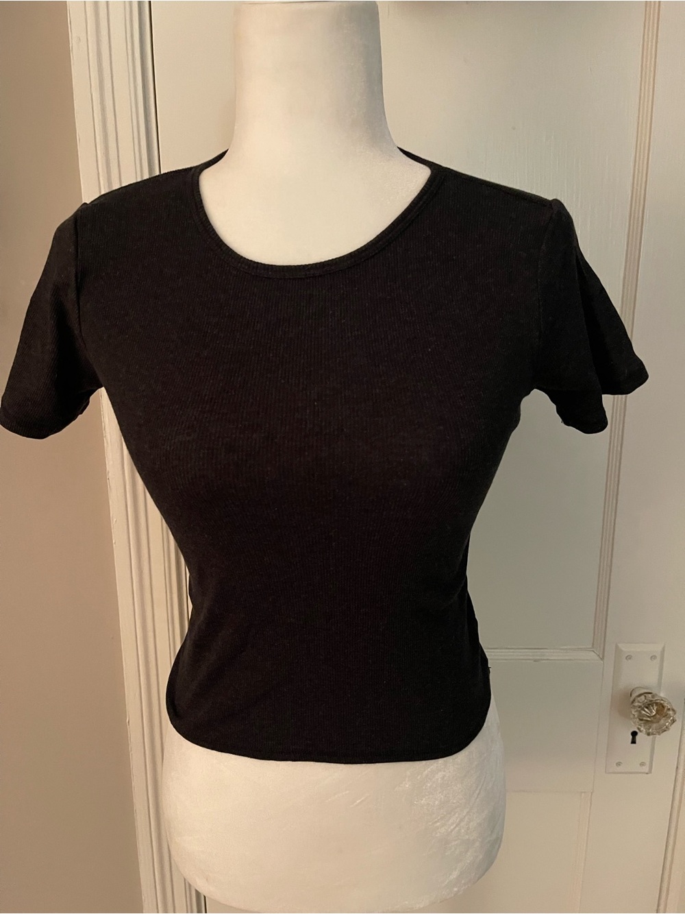 Gymshark Black Short Sleeve Crewneck Tee